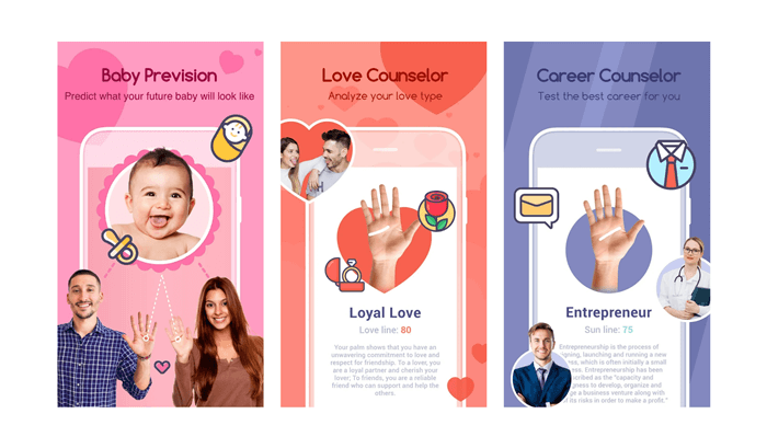 android Life Palmistry - AI Palm&Gender & Prediction app