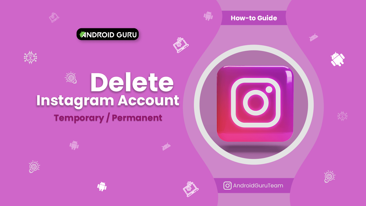 How to Delete instagram on android